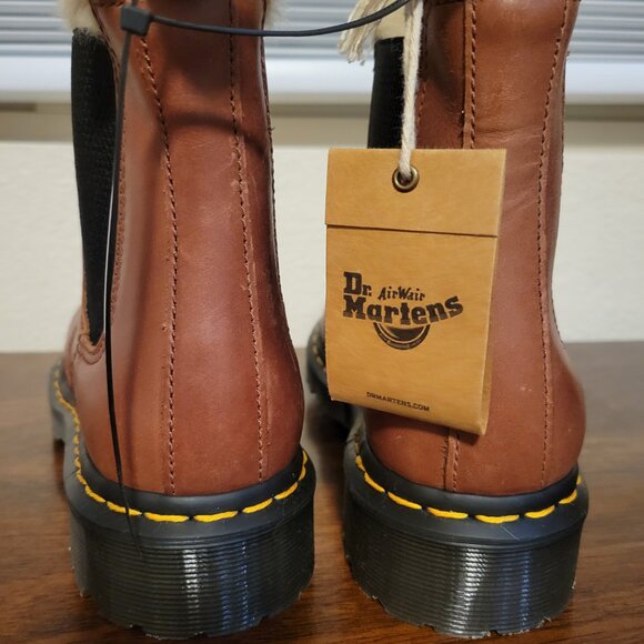 Dr. Martens Women's 2976 Leonore Farrier Leather Chelsea Boots Size 8 - Picture 6 of 8